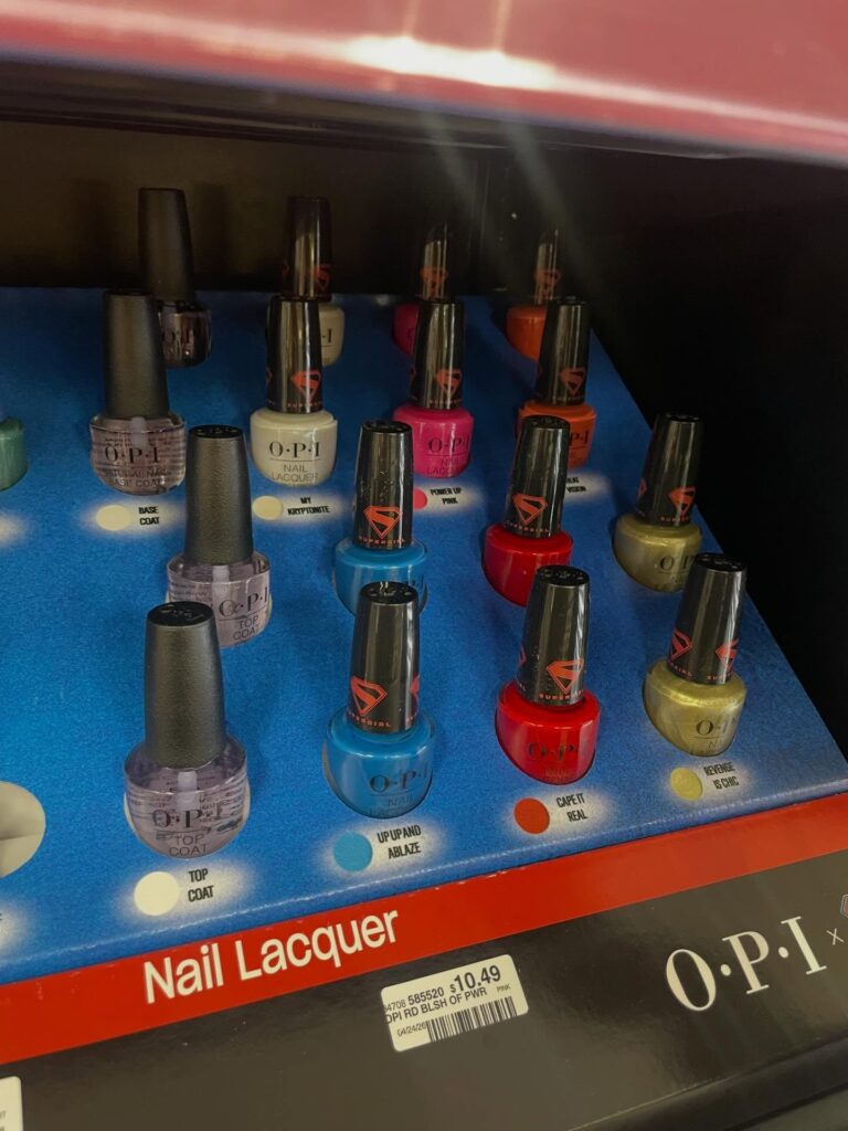 O.P.I Collaborate With DC For 'Supergirl' (2026) For Nail Polish Collection