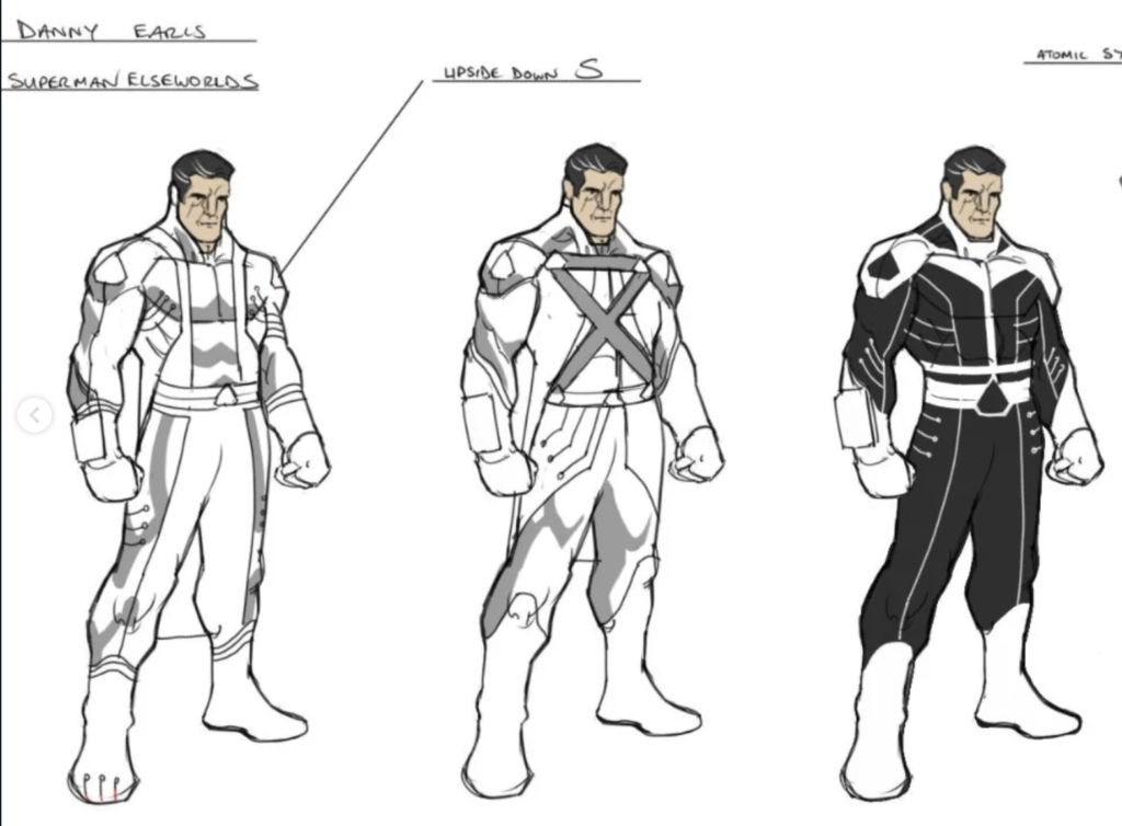Artist Danny Earls Reveals Design Files For 'Superman: Father Of Tomorrow'