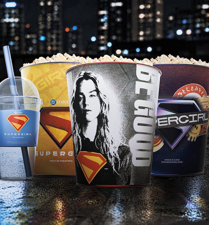 Supergirl Popcorn Bucket