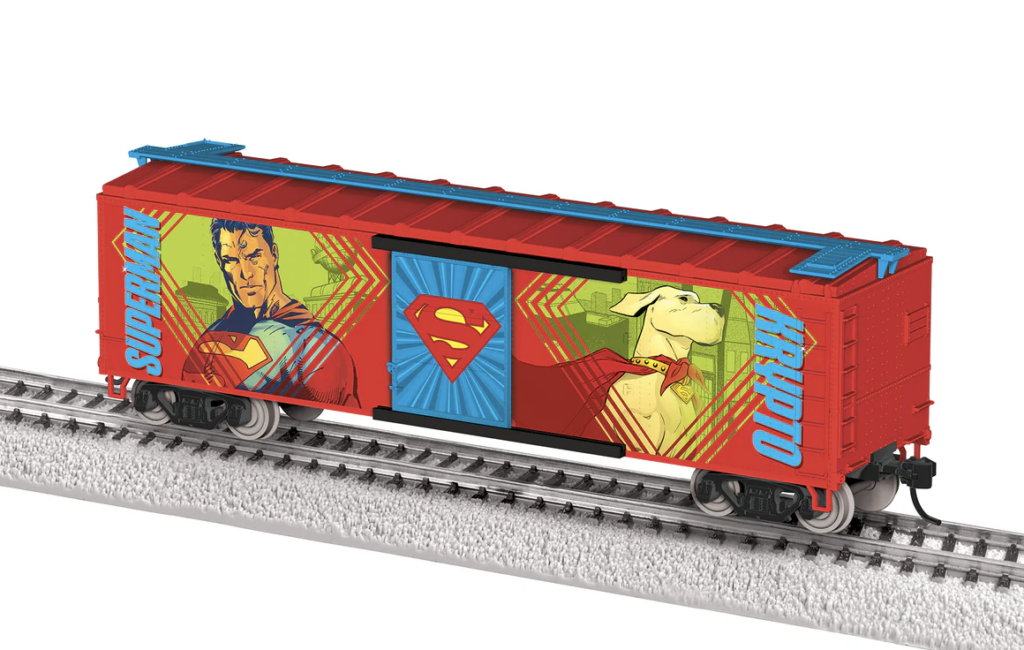 Lionel HO Scale Superman Cars Available for Pre-Order