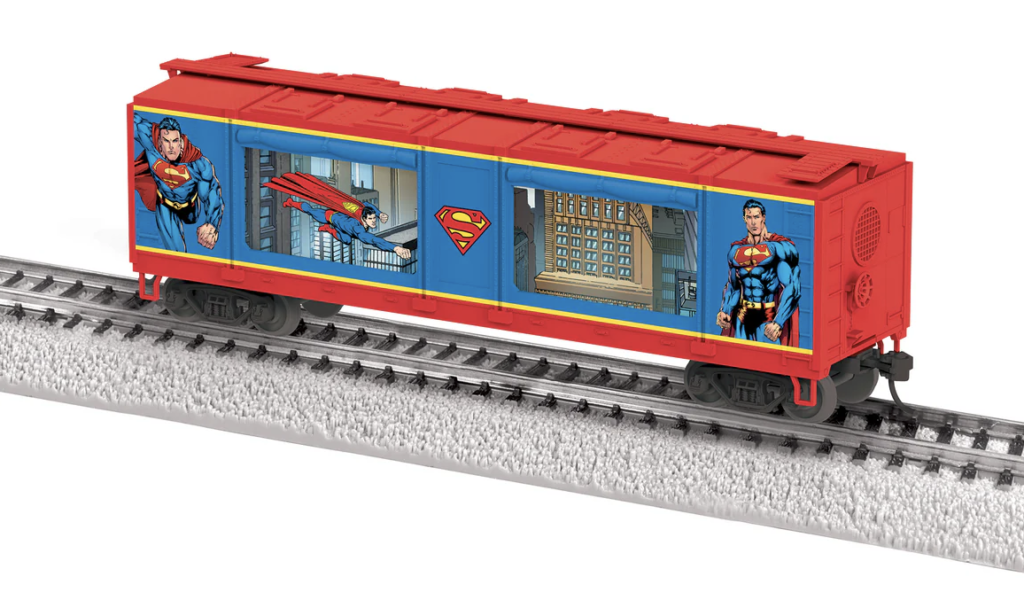 Lionel HO Scale Superman Cars Available for Pre-Order