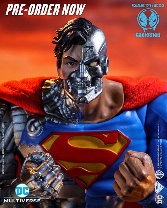 McFarlane Toys Opens the Vault for Cyborg Superman in New DC Multiverse Wave 2 Reveal