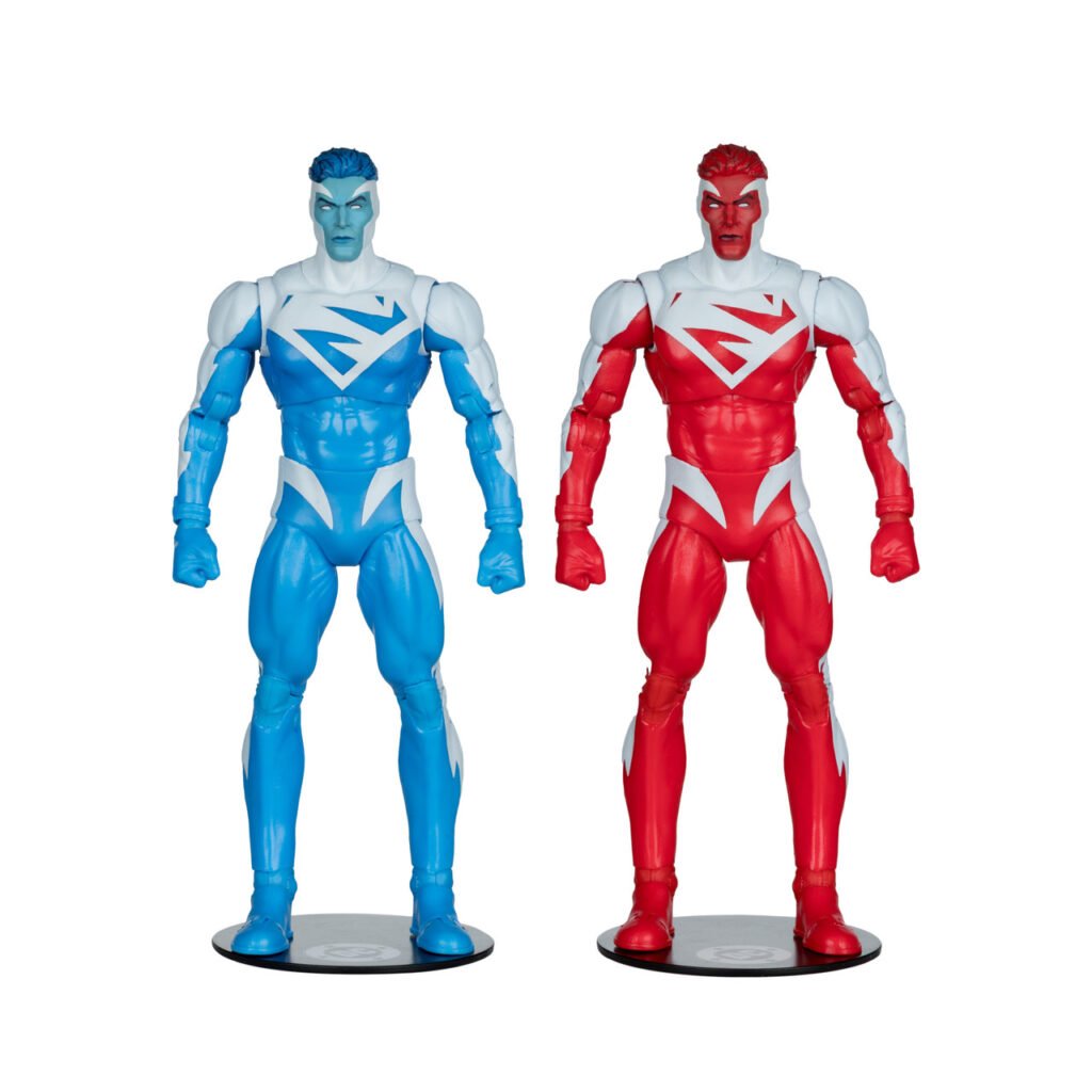 McFarlane Toys Release Superman Red & Blue DC Multiverse 2-Pack Action Figures