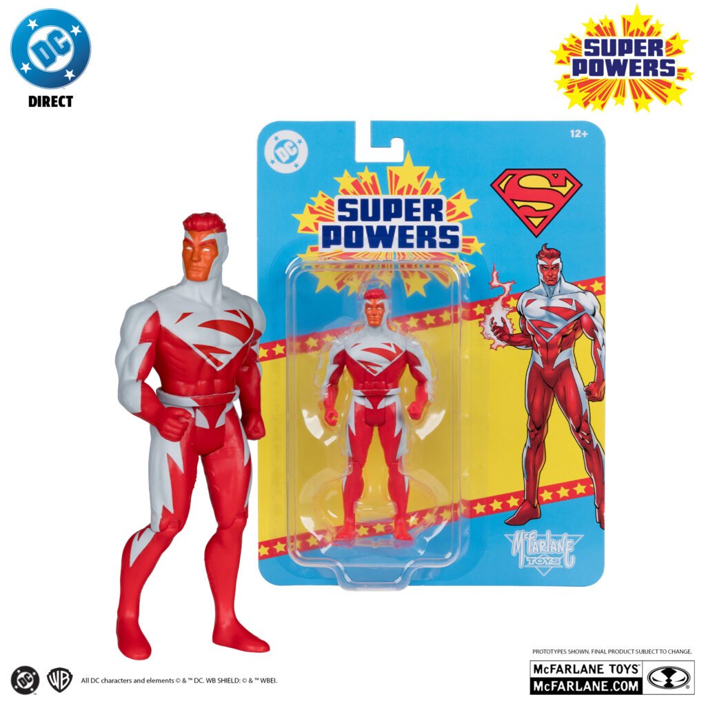 McFarlane Toys Release Superman Red and Superman Blue Action Figures