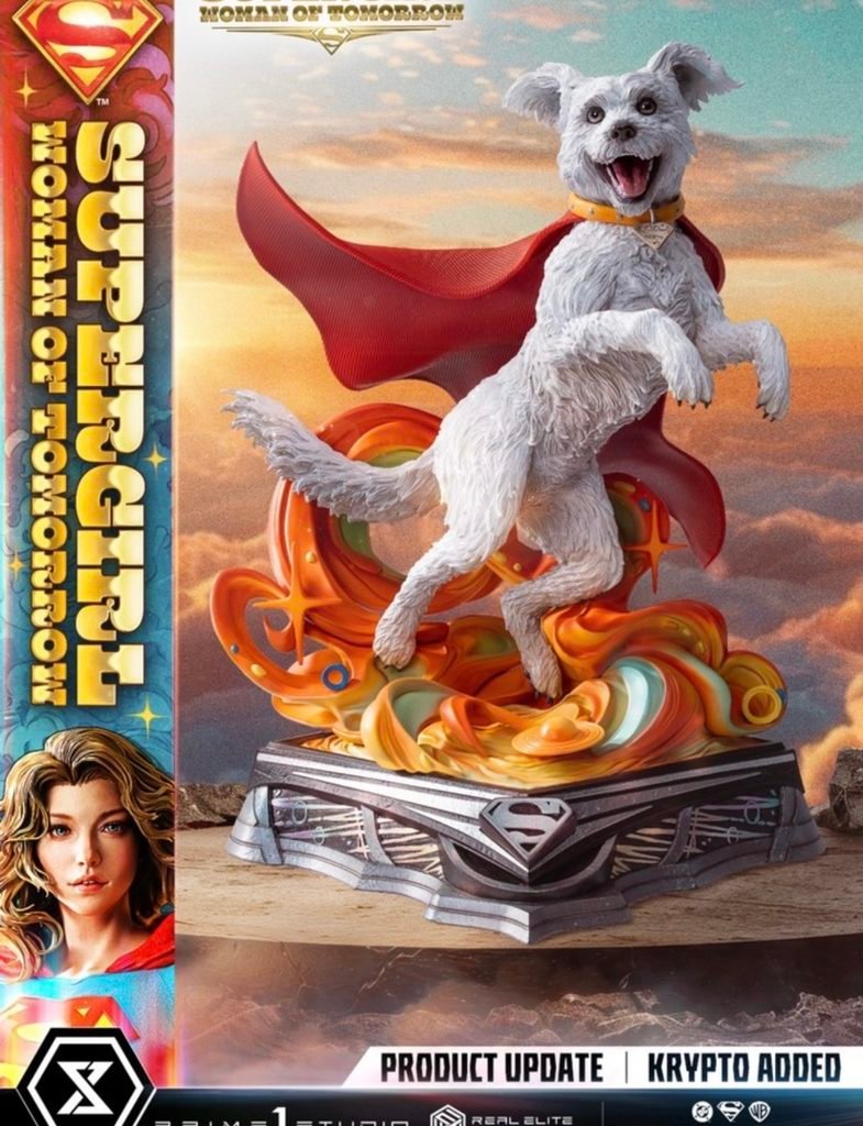Krypto Joins Prime 1 Studio’s 'Supergirl: Woman of Tomorrow' Statue