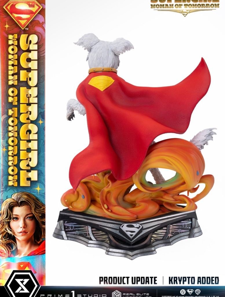 Krypto Joins Prime 1 Studio’s 'Supergirl: Woman of Tomorrow' Statue