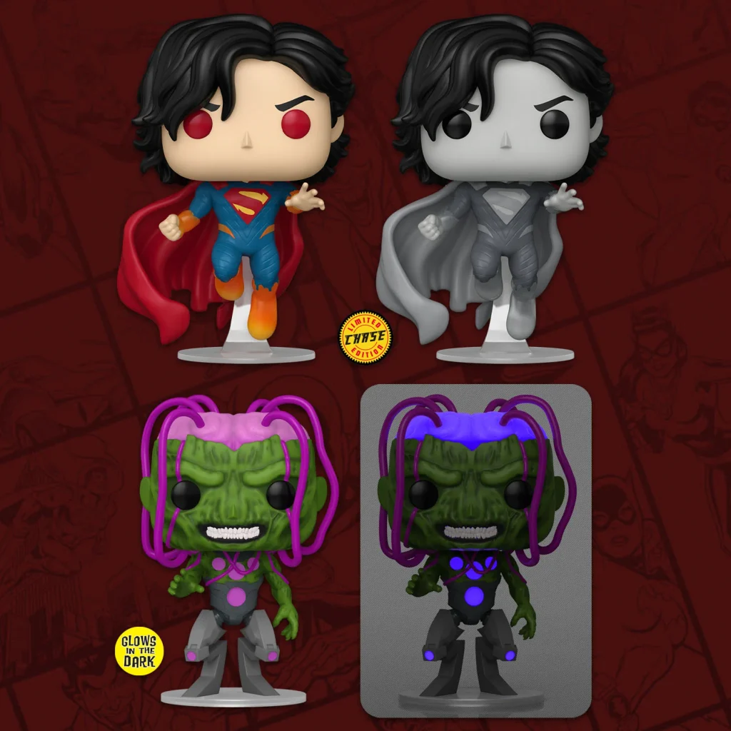 Funko Release Absolute Superman and Absolute Brainiac Funko Pop!'s